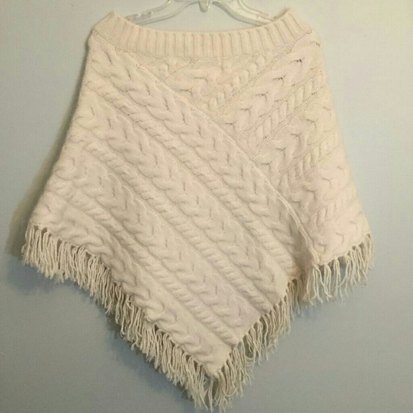 Banana Republic Sweaters - Banana Republic Fringe Poncho